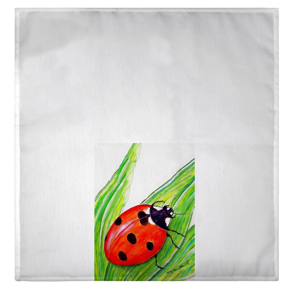 Ladybug Guest Towel. Picture 2