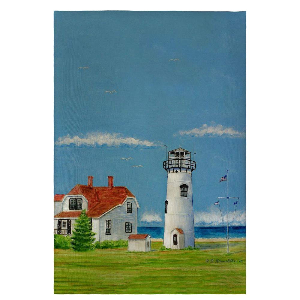 Chatham Lighthouse Guest Towel. Picture 1