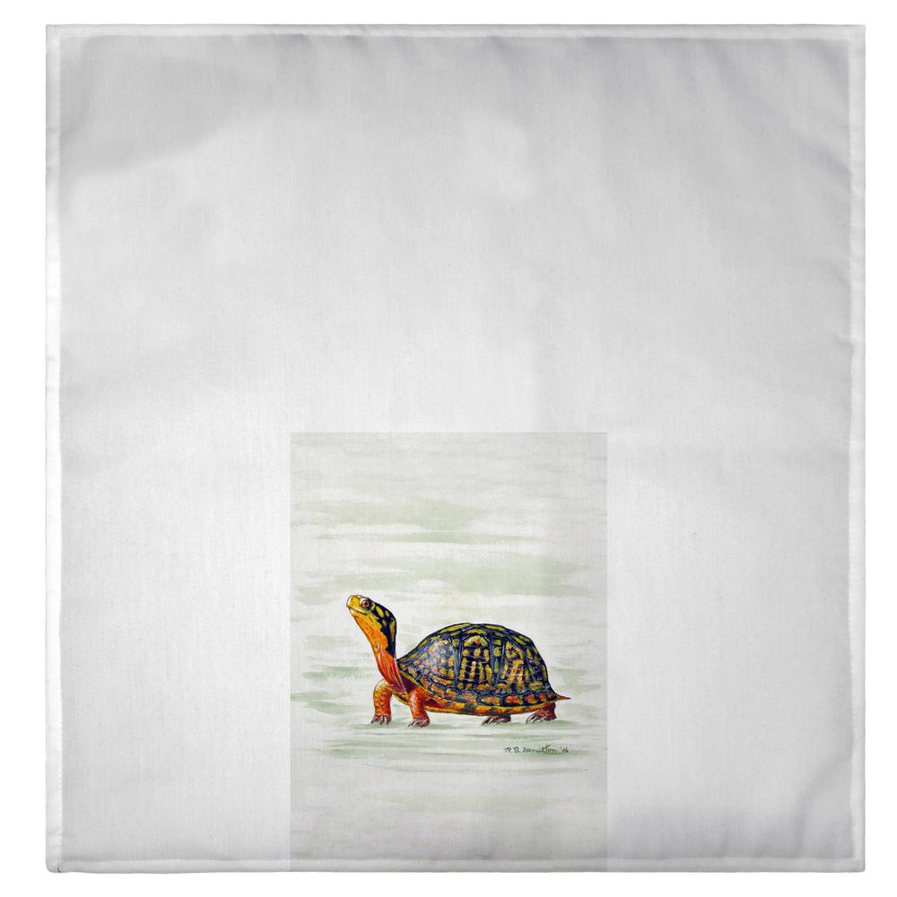 Happy Turtle Guest Towel. Picture 2