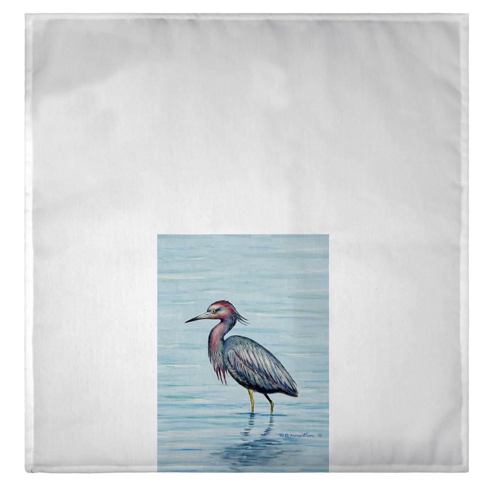 Dick's Little Blue Heron Guest Towel. Picture 2