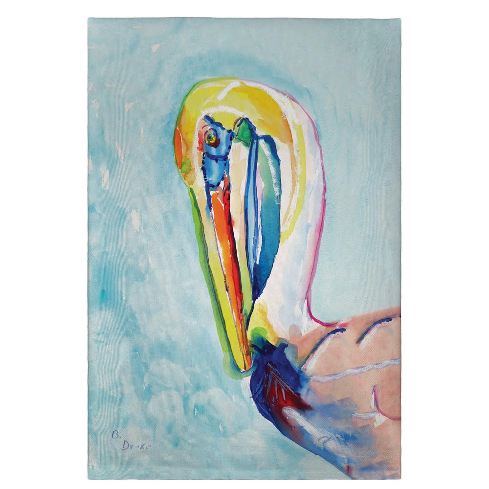 Pelican Head Guest Towel. Picture 1