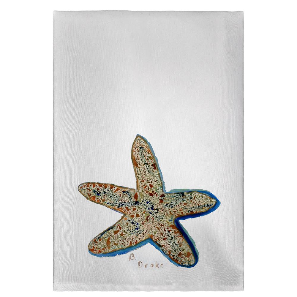 Starfish Guest Towel. Picture 1