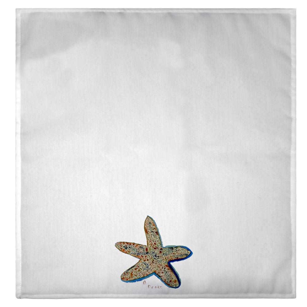 Starfish Guest Towel. Picture 2