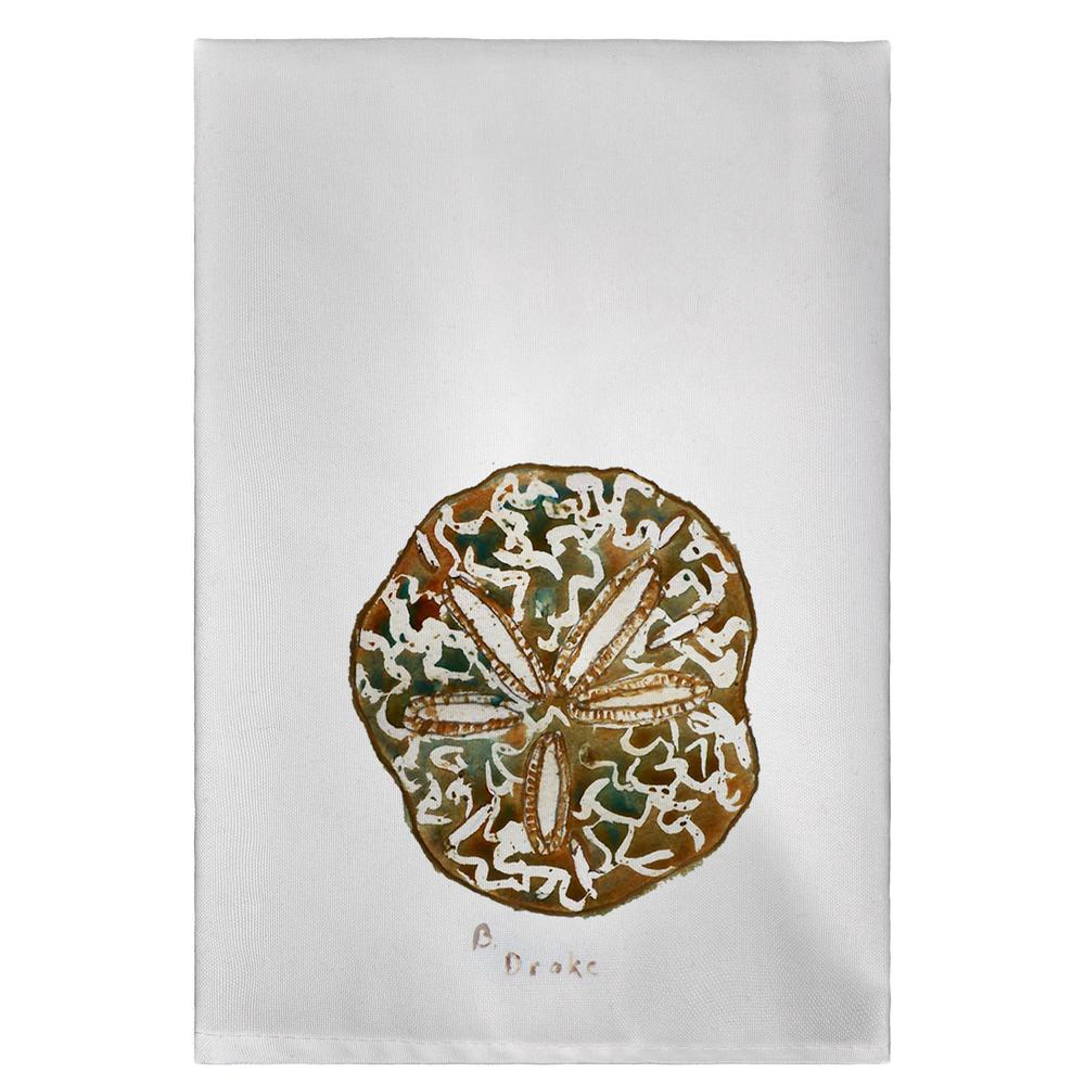Sand Dollar Guest Towel. Picture 1