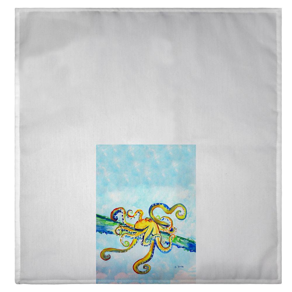 Crazy Octopus Guest Towel. Picture 2