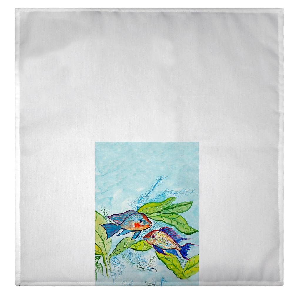 Pair of Fish Guest Towel. Picture 2
