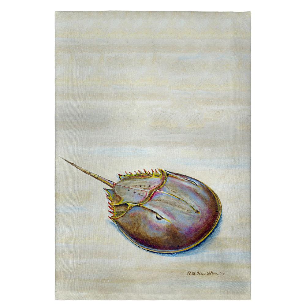 Horseshoe Crab Guest Towel. Picture 1