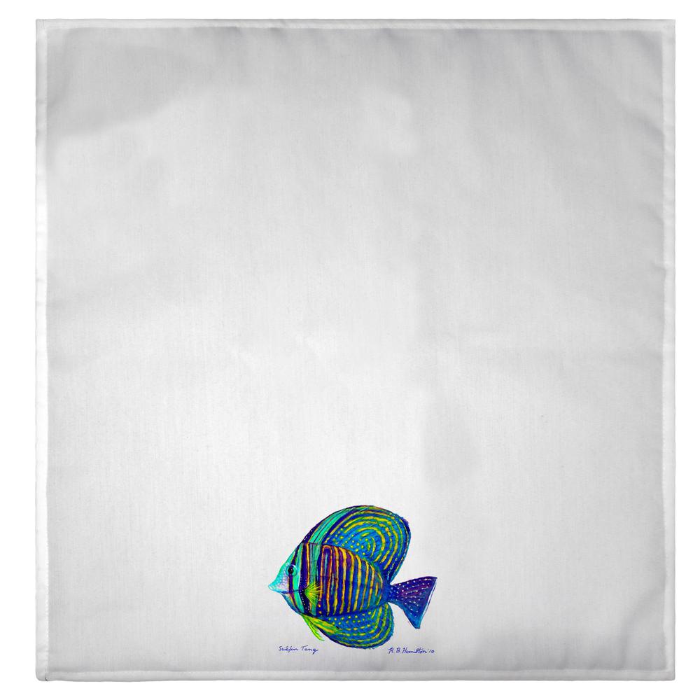 Sailfin Tang Guest Towel. Picture 2