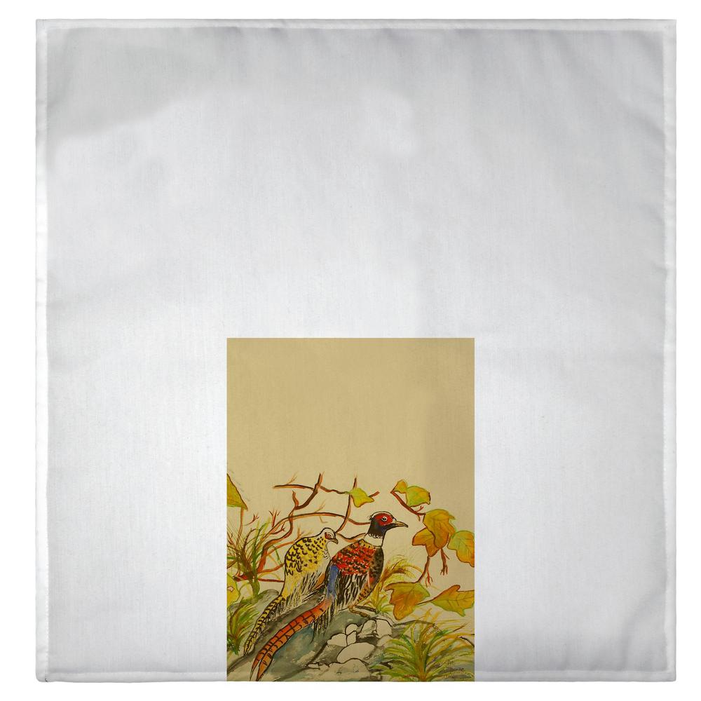 Pheasant Guest Towel. Picture 2