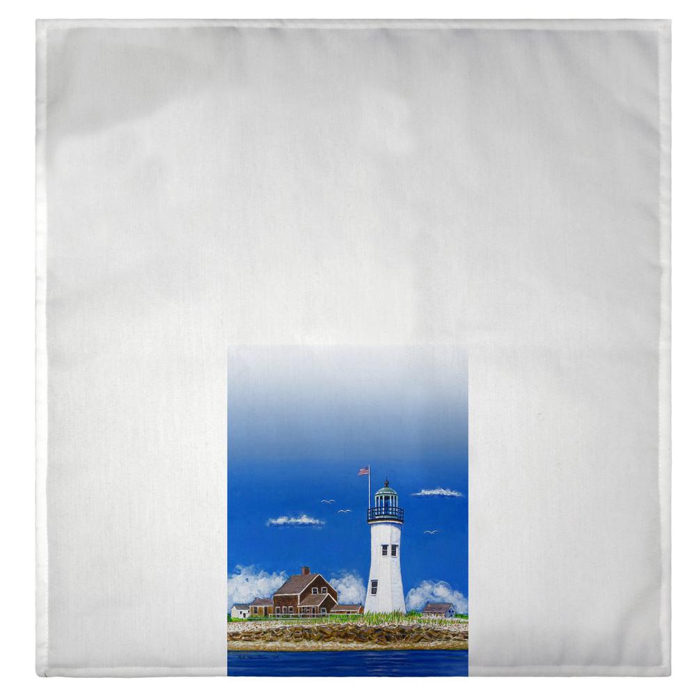 Scituate Lighthouse Guest Towel. Picture 2