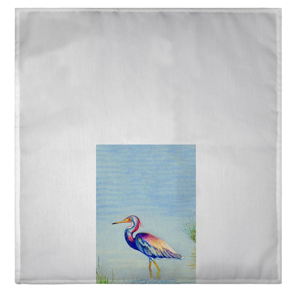 Tri-Colored Heron Guest Towel. Picture 2