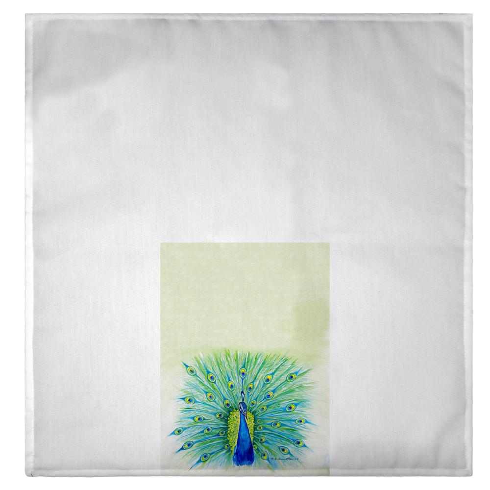 Peacock Guest Towel. Picture 2
