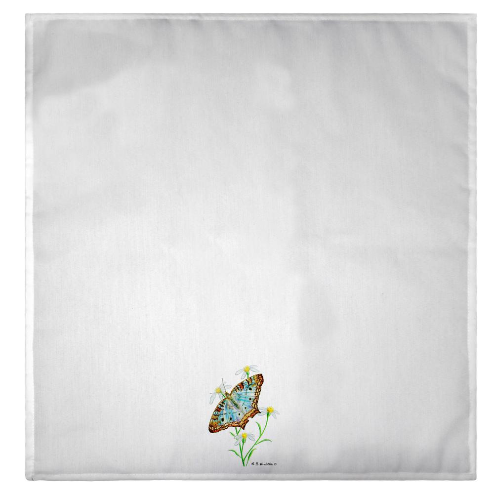Peacock ButterFly Guest Towel. Picture 2