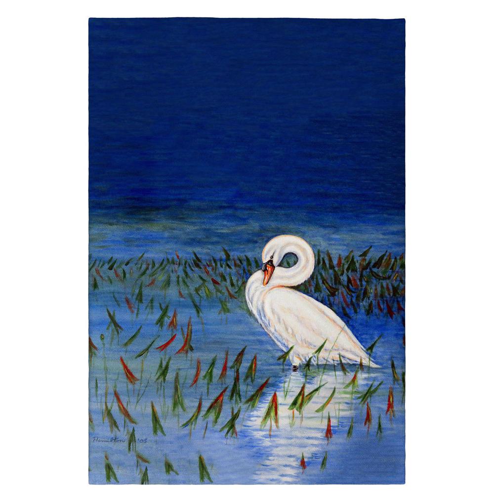 Mute Swan Guest Towel. Picture 1