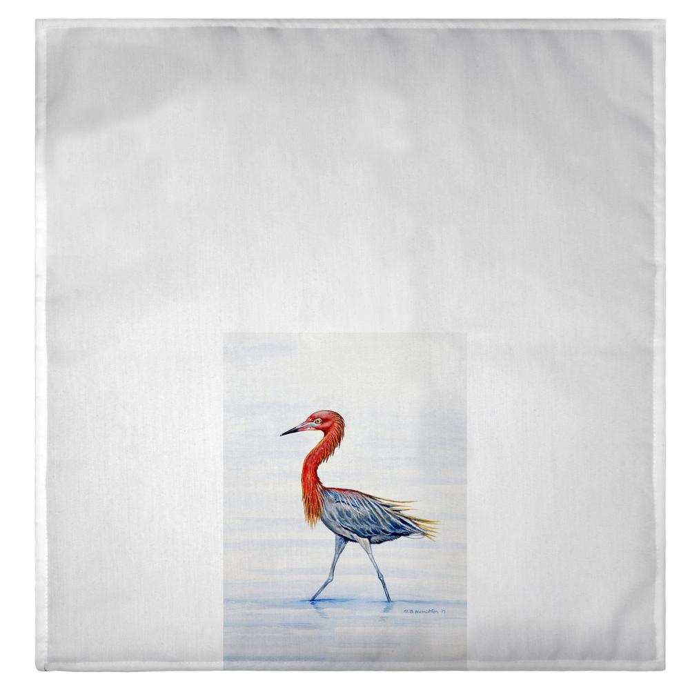 Reddish Egret Guest Towel. Picture 2