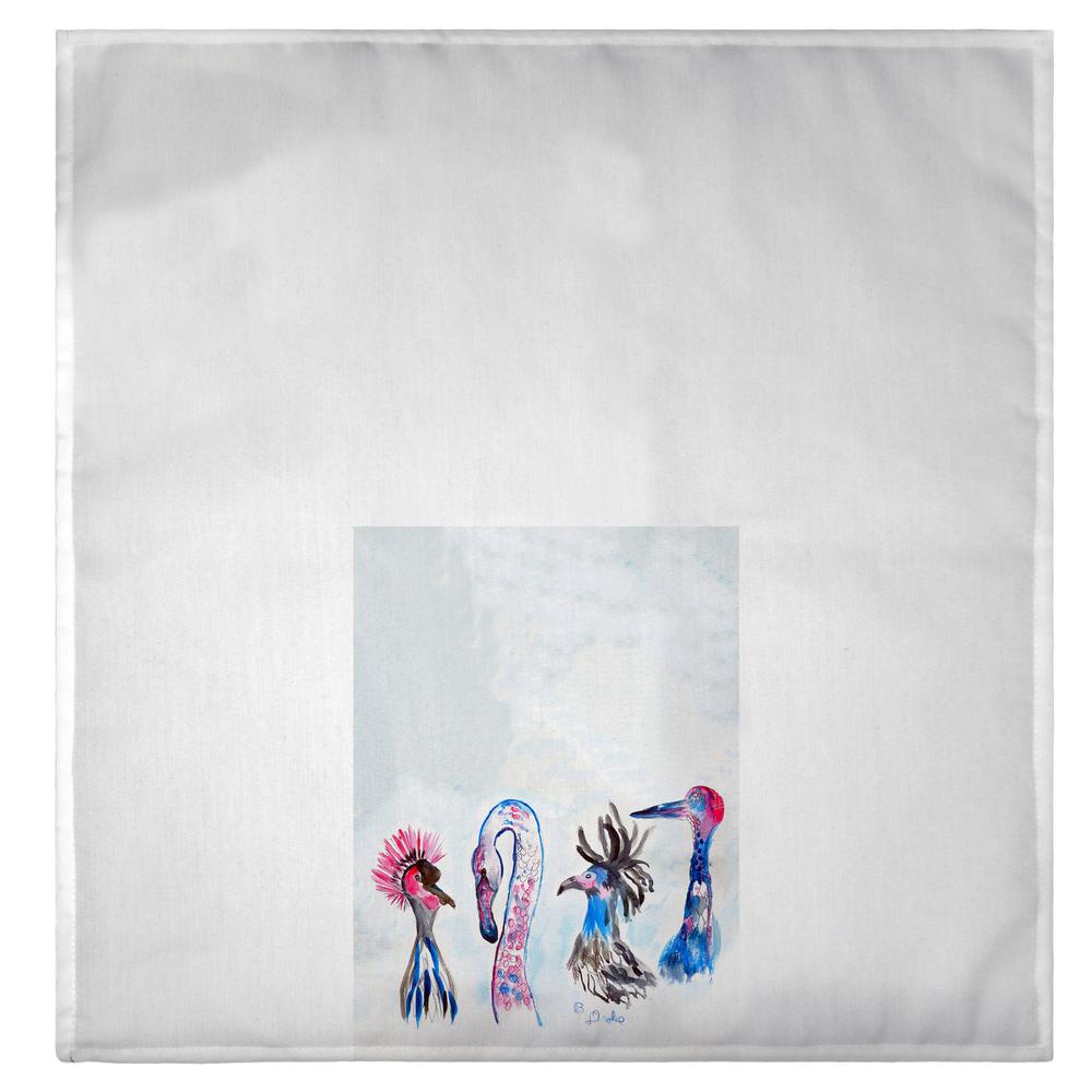 Looney Birds Guest Towel. Picture 2