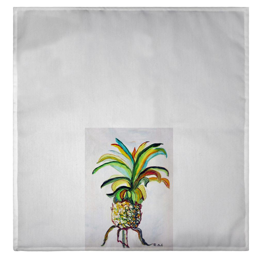 Colorful Pineapple Guest Towel. Picture 2