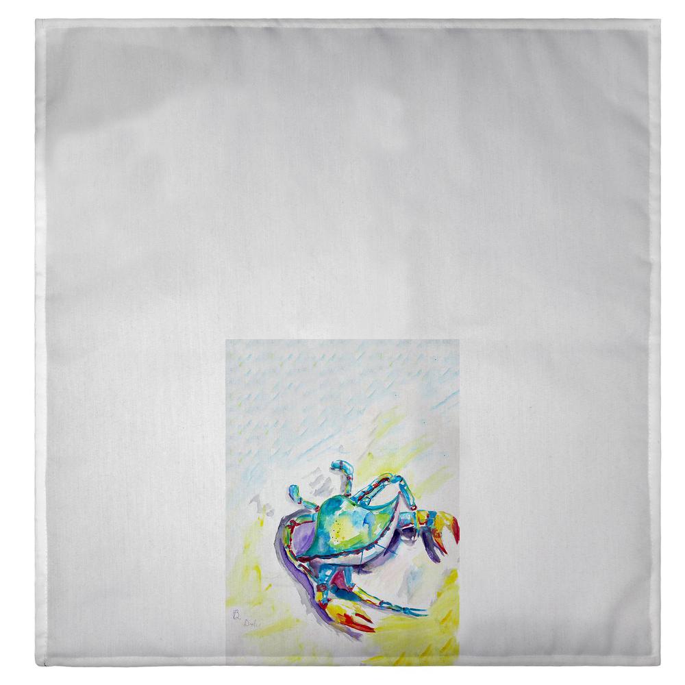Reaching Crab Guest Towel. Picture 2
