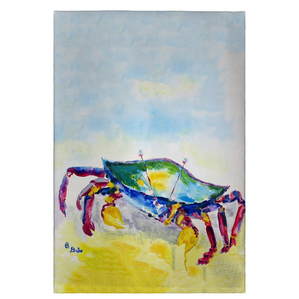 Crawling Crab Guest Towel. Picture 1