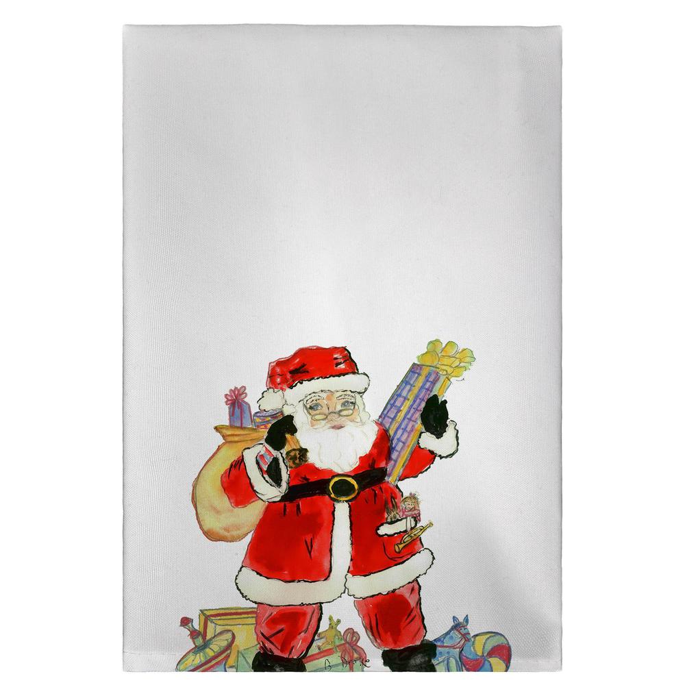Santa Guest Towel. Picture 1