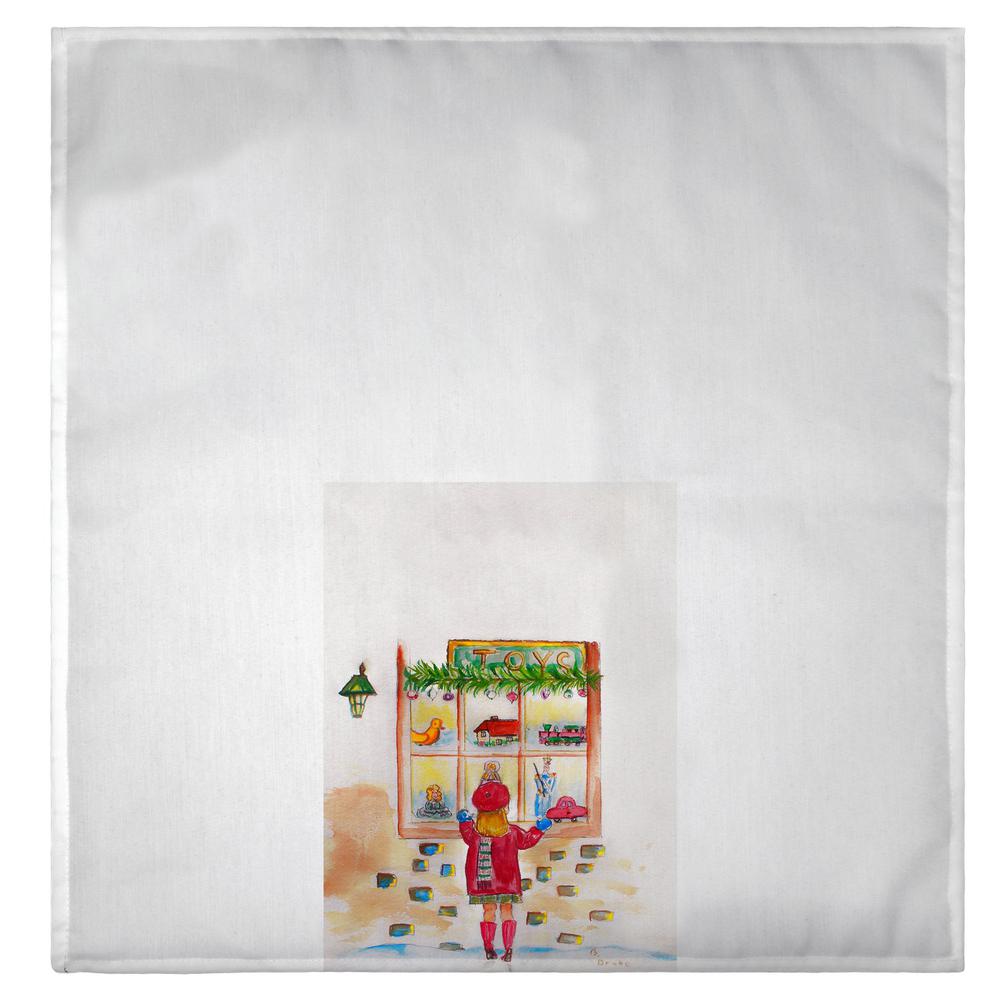 Girl At Window Guest Towel. Picture 2