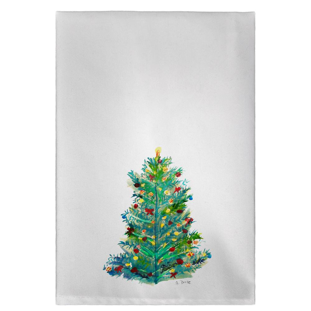 Christmas Tree Guest Towel. Picture 1