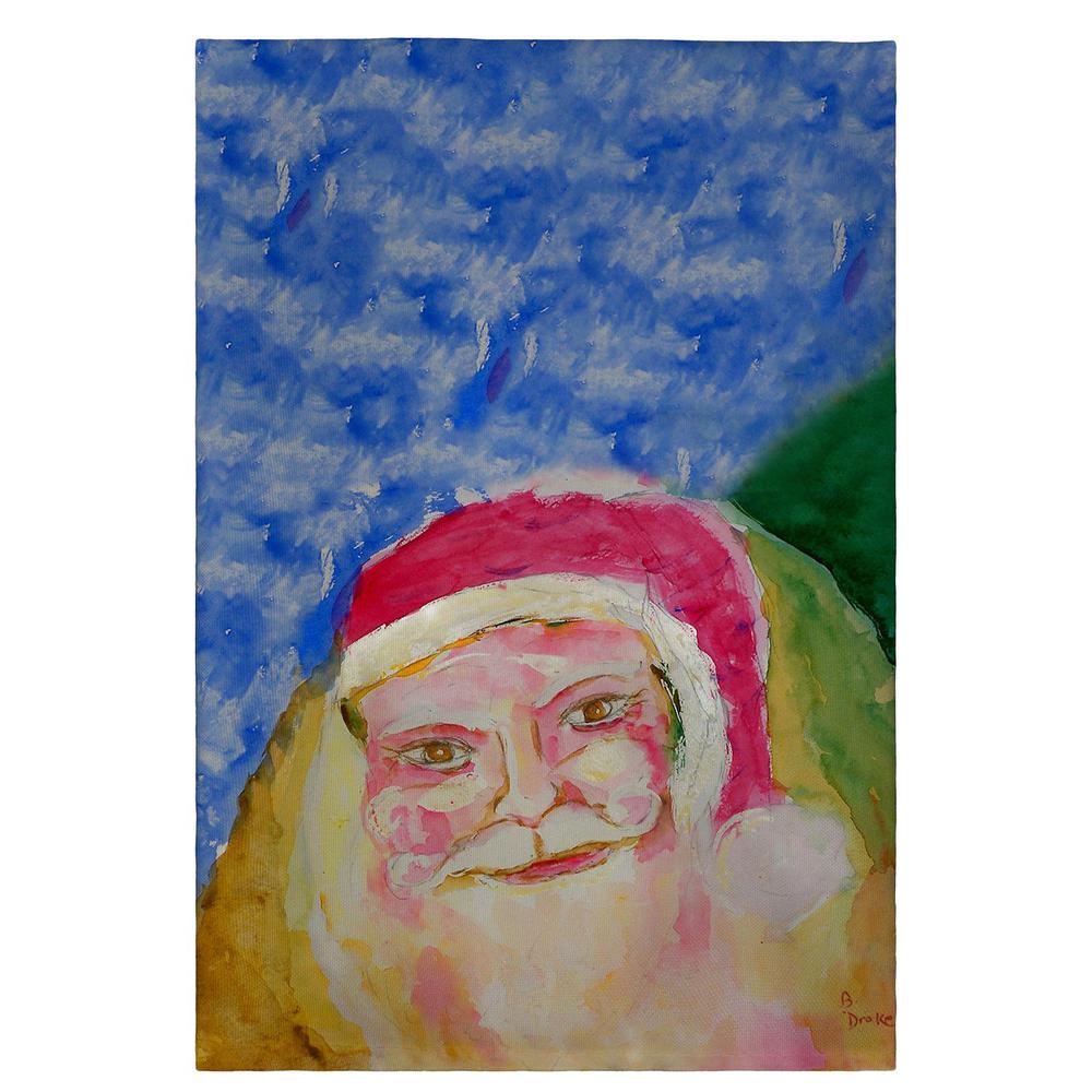 Santa Face Guest Towel. Picture 1