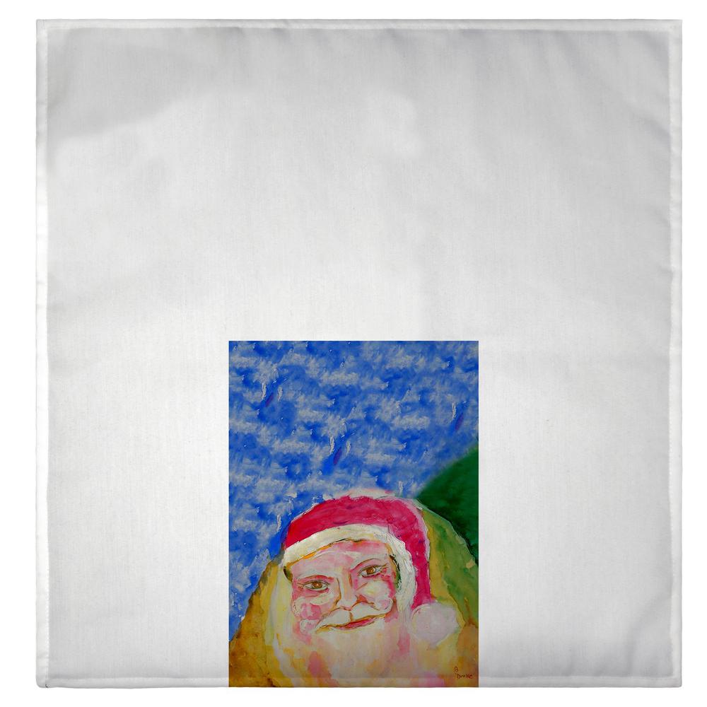 Santa Face Guest Towel. Picture 2
