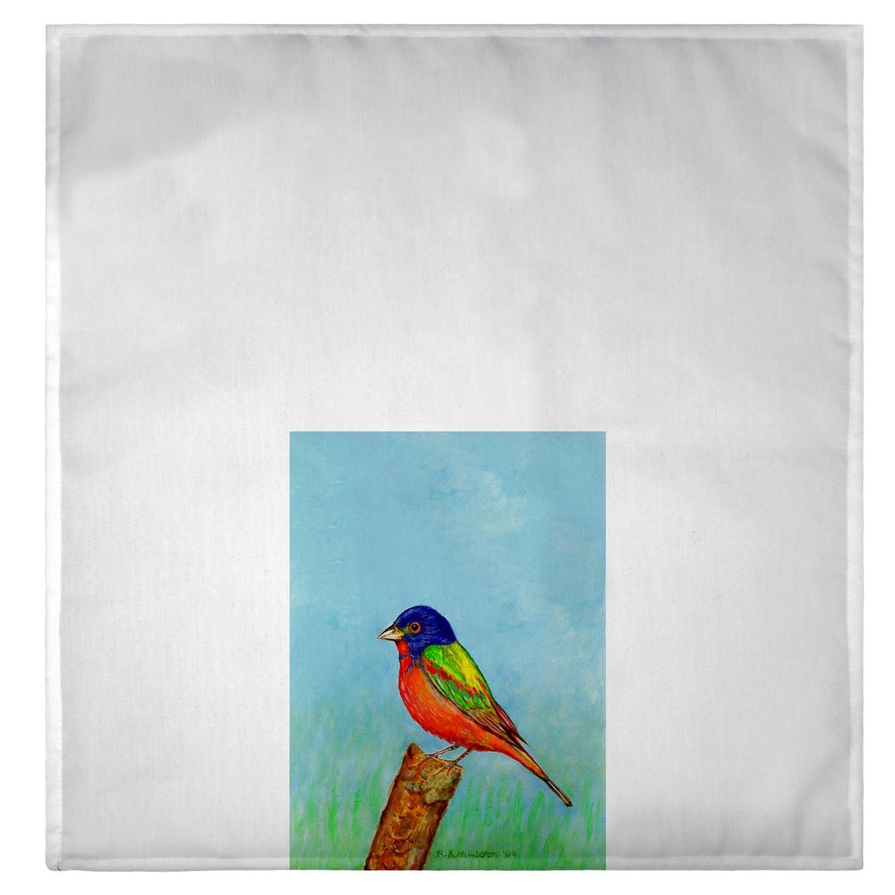 Painted Bunting Guest Towel. Picture 2