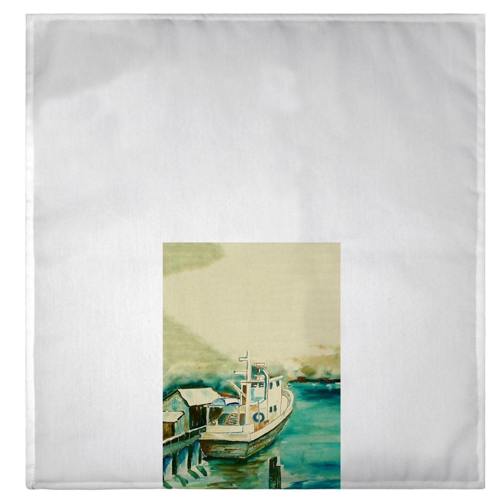Oyster Boat Guest Towel. Picture 2