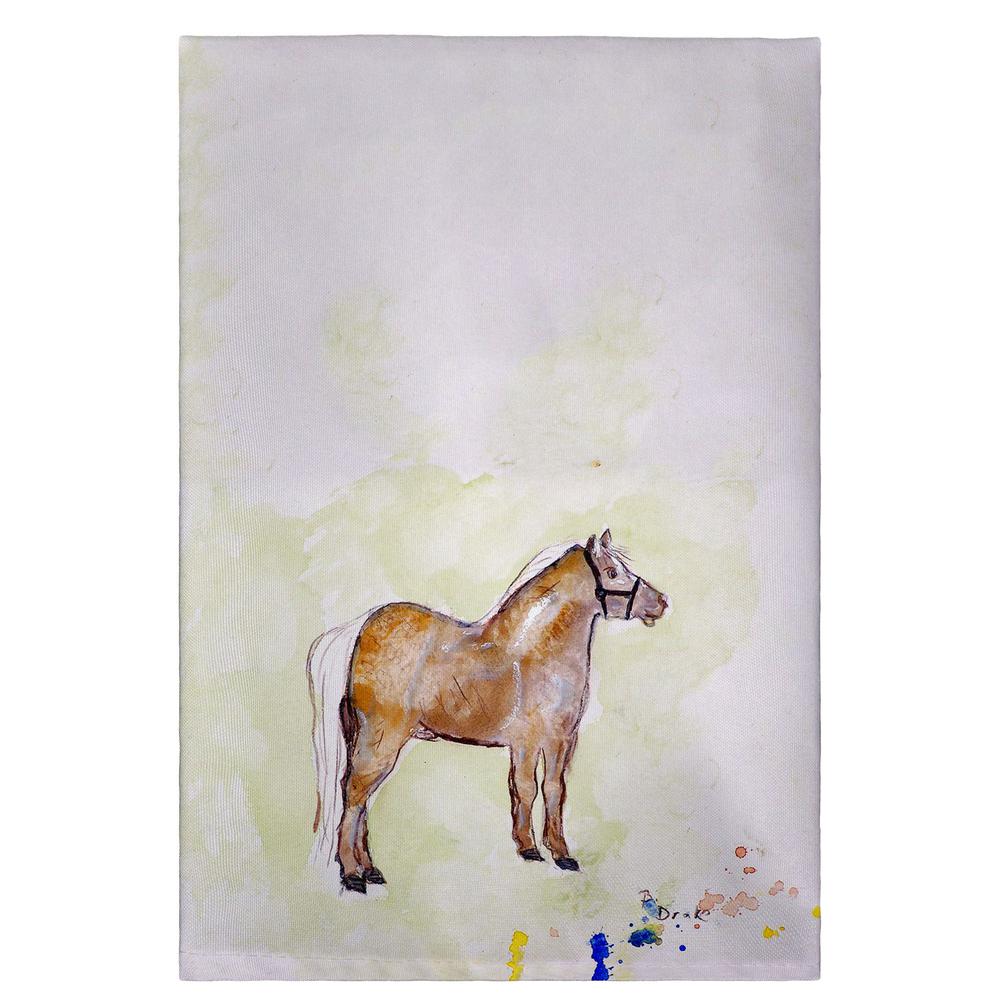 Shetland Pony Guest Towel. Picture 1
