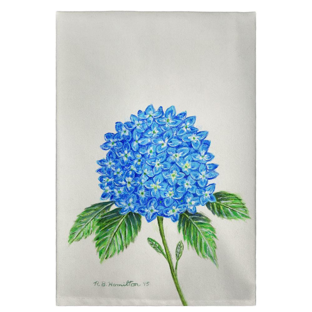 Dick's Hydrangea Guest Towel. Picture 1