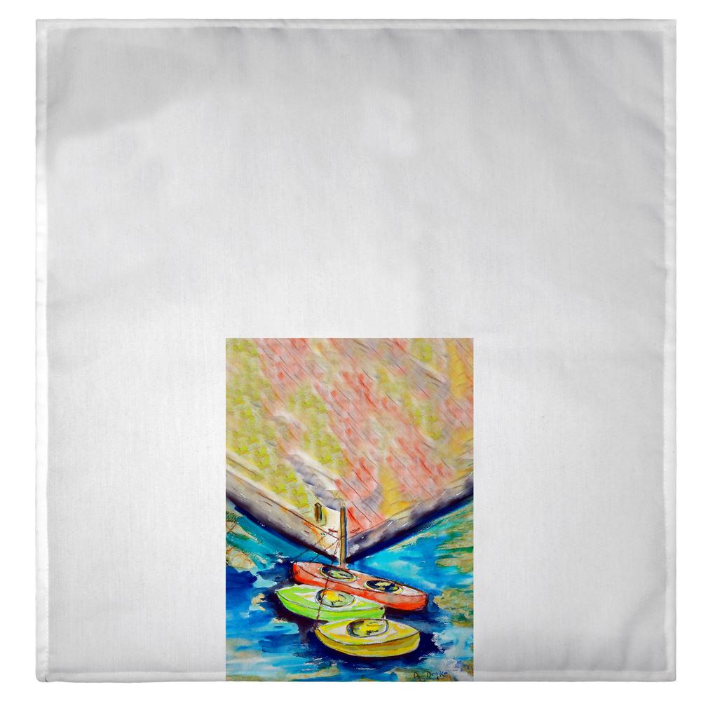 Three Kayaks Guest Towel. Picture 2