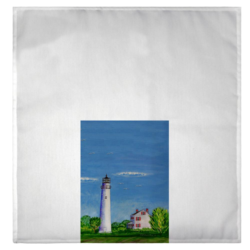Fenwich Island Lighthouse Guest Towel. Picture 2