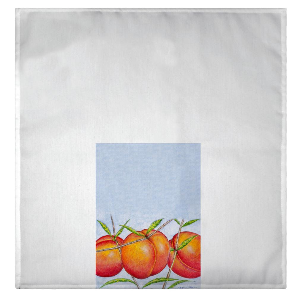 Peaches Guest Towel. Picture 2
