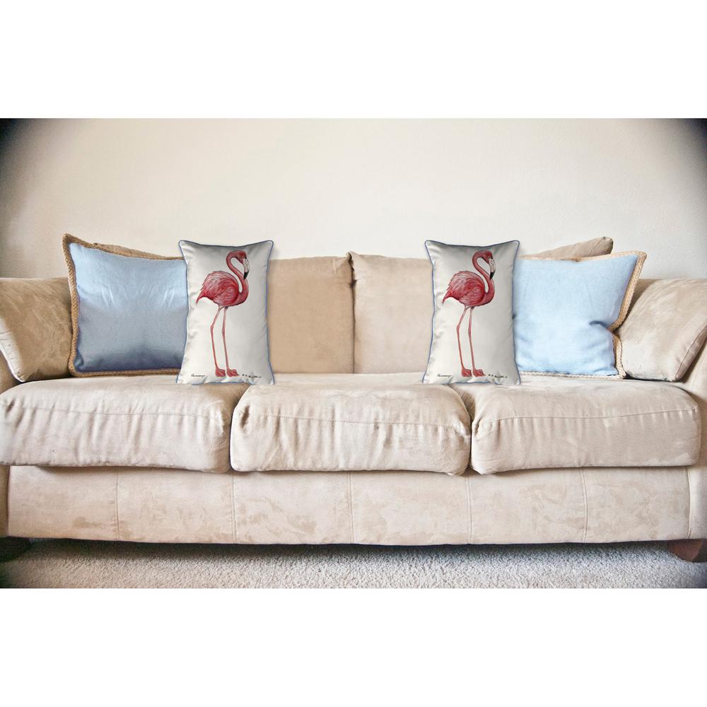 Flamingo Large Pillow 16x20. Picture 3