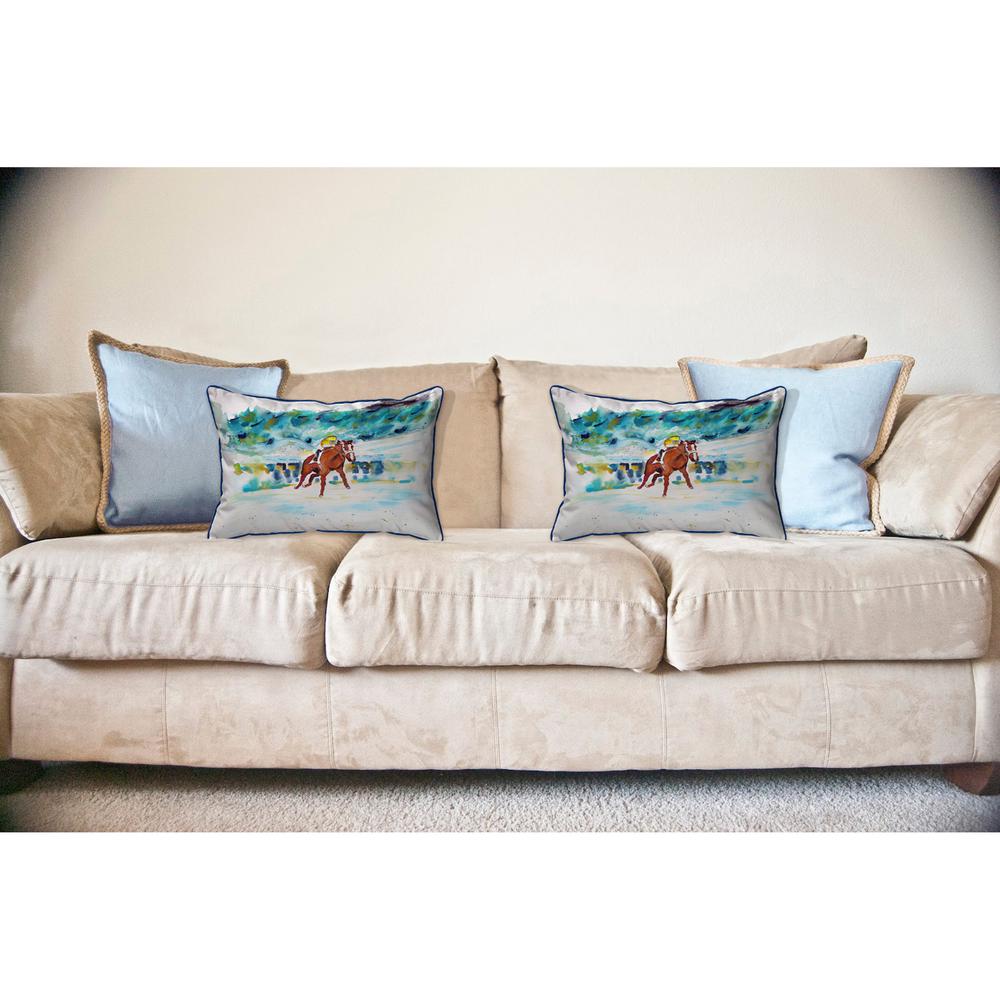 Fast Start Large Indoor/Outdoor Pillow 16x20. Picture 3