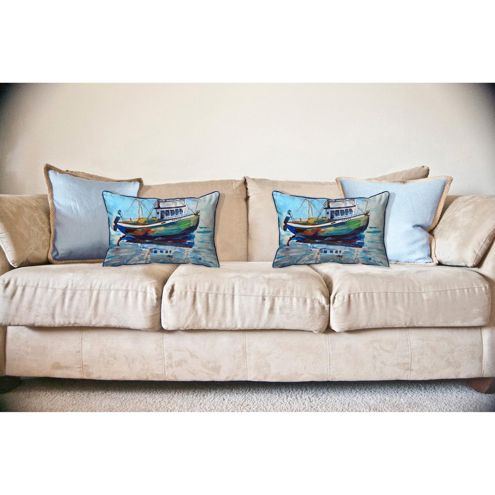SS Drake Large Indoor/Outdoor Pillow 16x20. Picture 3