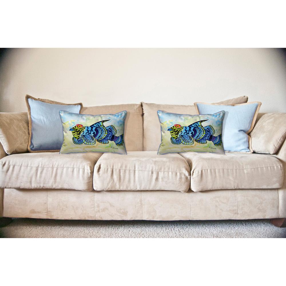 Google Eye Large Indoor/Outdoor Pillow 16x20. Picture 3