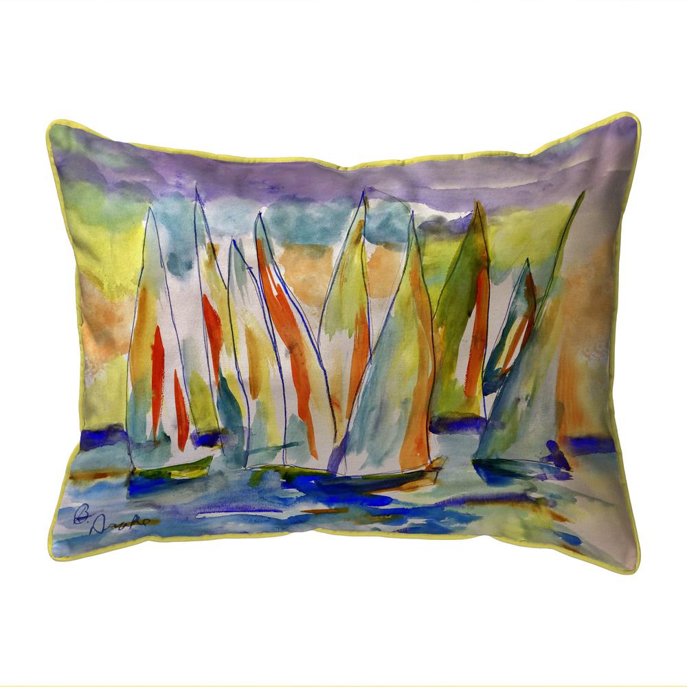 Regatta Large Indoor/Outdoor Pillow 16x20. Picture 1