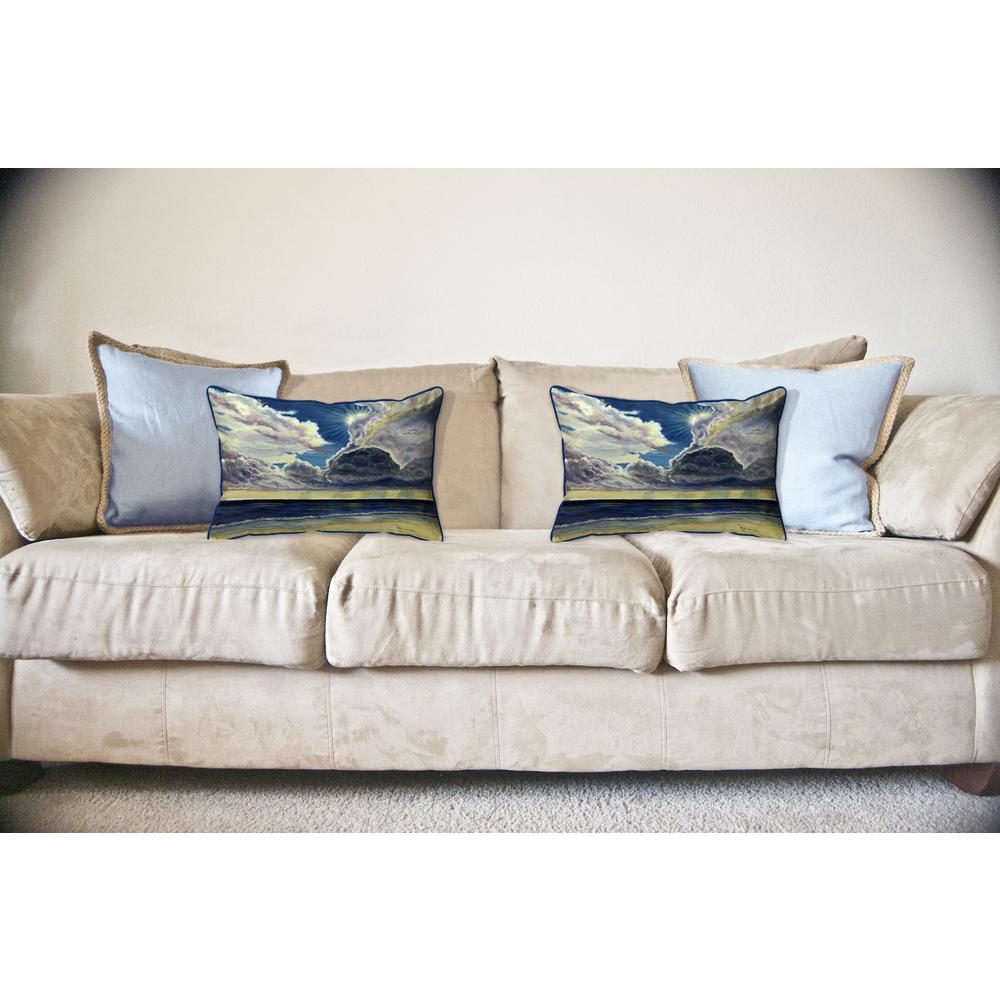 Breaking Through Large Indoor/Outdoor Pillow. Picture 2