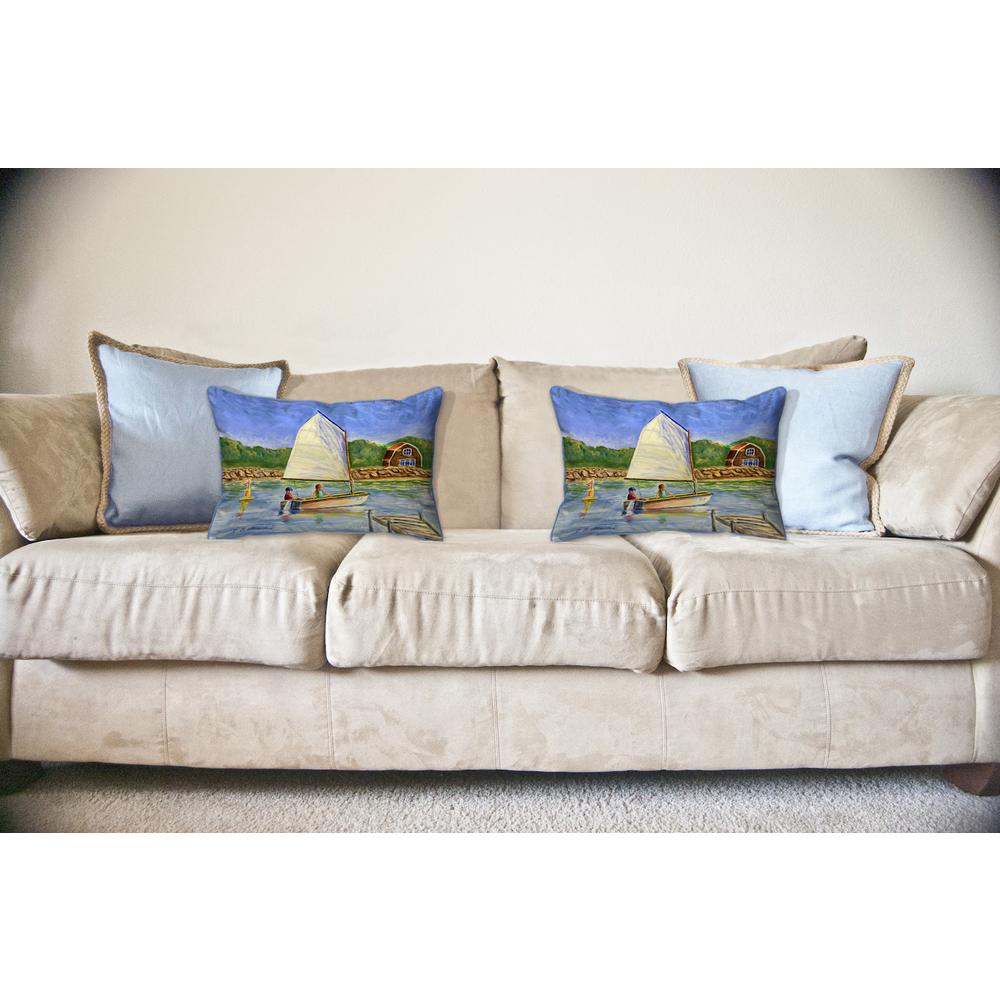 Safe Harbor Large Pillow 16x20. Picture 3