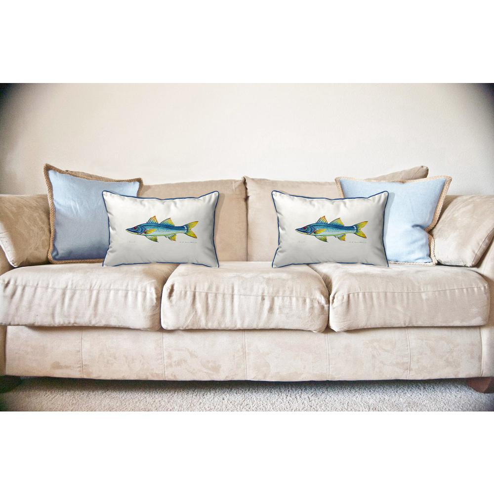Snook Large Indoor/Outdoor Pillow 16x20. Picture 3