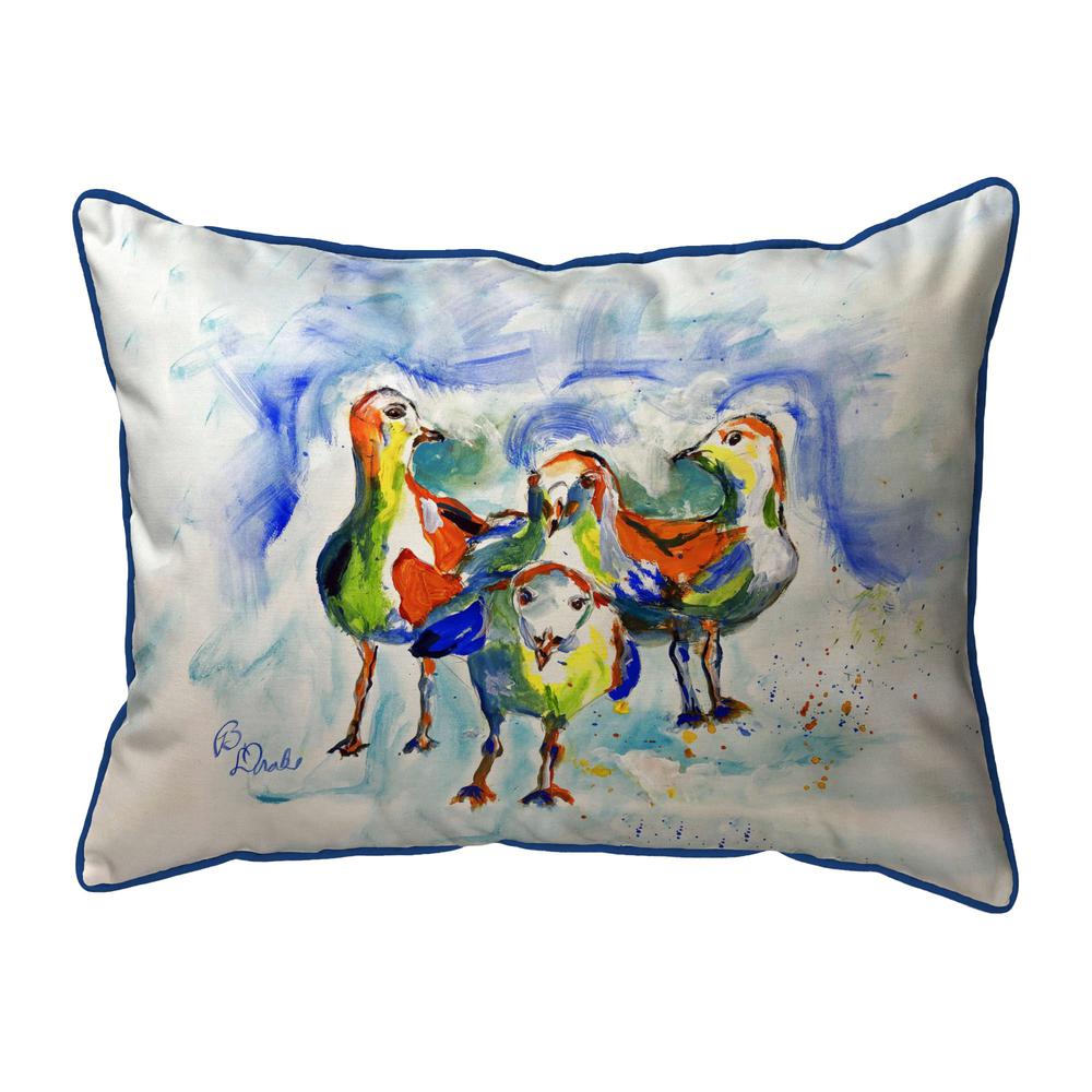 Sea Gull Guys Large Indoor/Outdoor Pillow 16x20. Picture 1