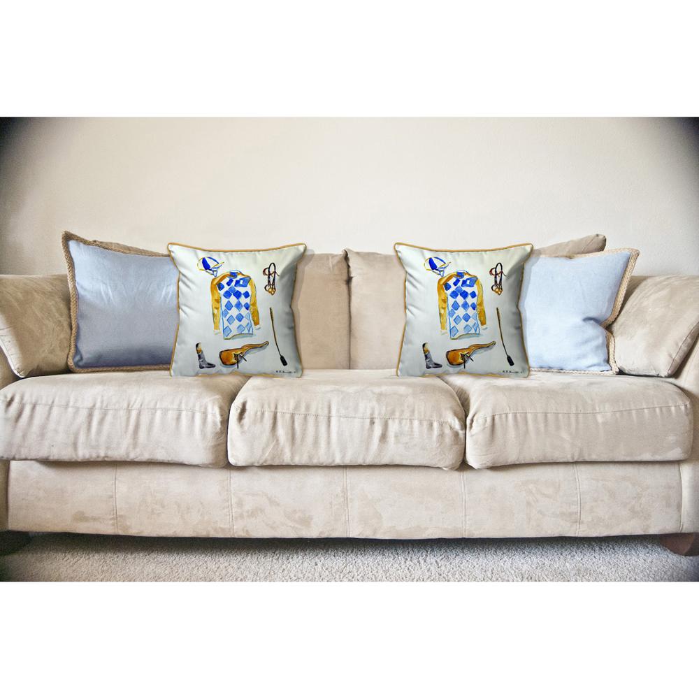 Racing Gear Large Indoor/Outdoor Pillow 18x18. Picture 3