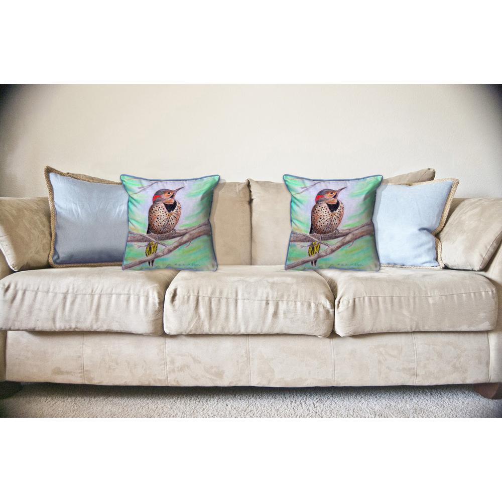 Flicker Large Indoor/Outdoor Pillow 18x18. Picture 3