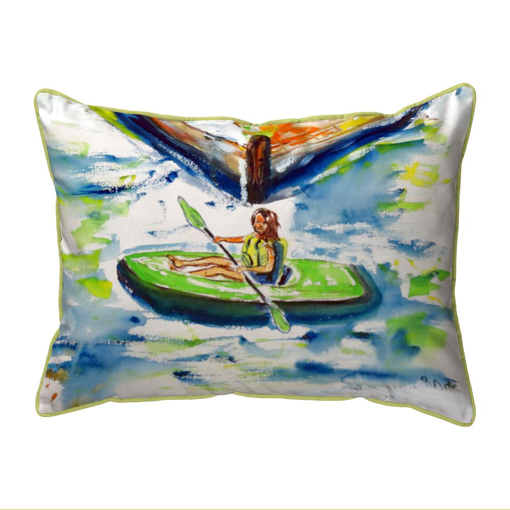 Eva Large Indoor/Outdoor Pillow 16x20. Picture 1