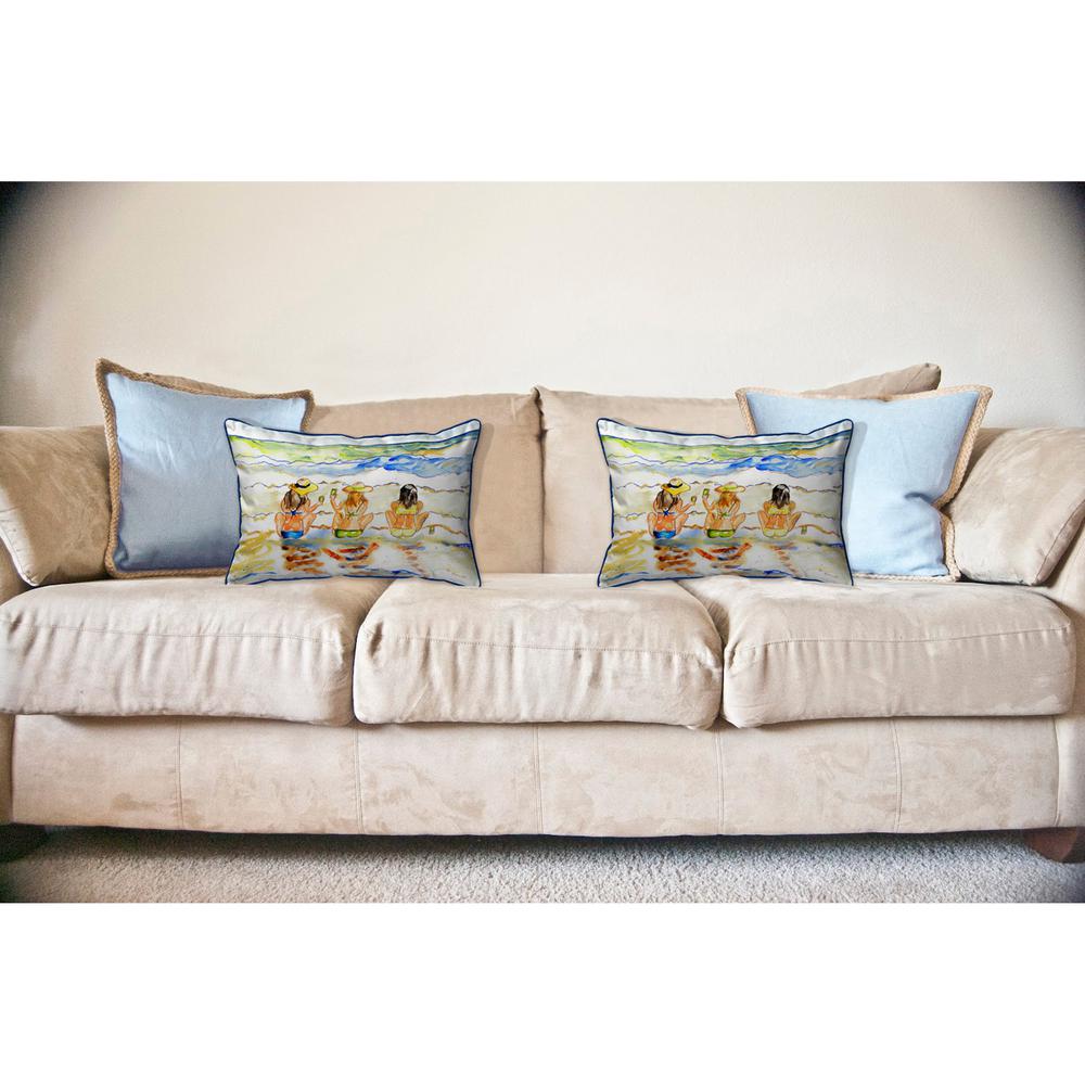 Bottoms Up Large Indoor/Outdoor Pillow 16x20. Picture 3