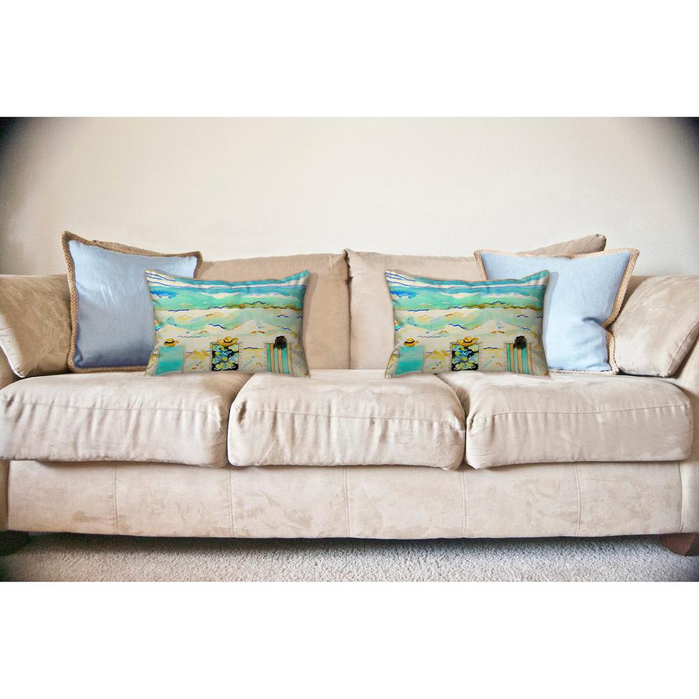 Bottoms Up Again Large Indoor/Outdoor Pillow 16x20. Picture 3