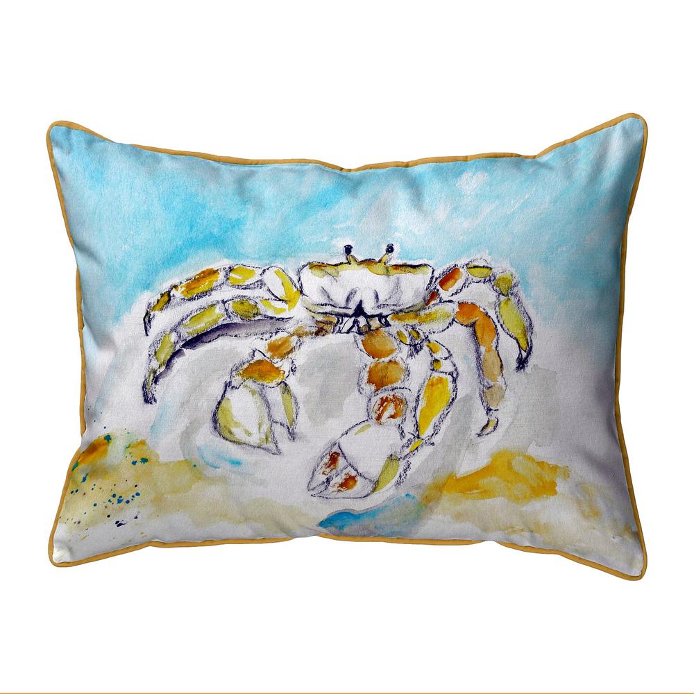 Ghost Crab Large Indoor/Outdoor Pillow 16x20. Picture 1